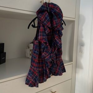 Ralph Lauren checker sleeveless top, size 2